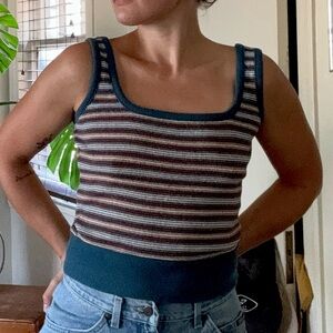 Madewell Striped Tank Top